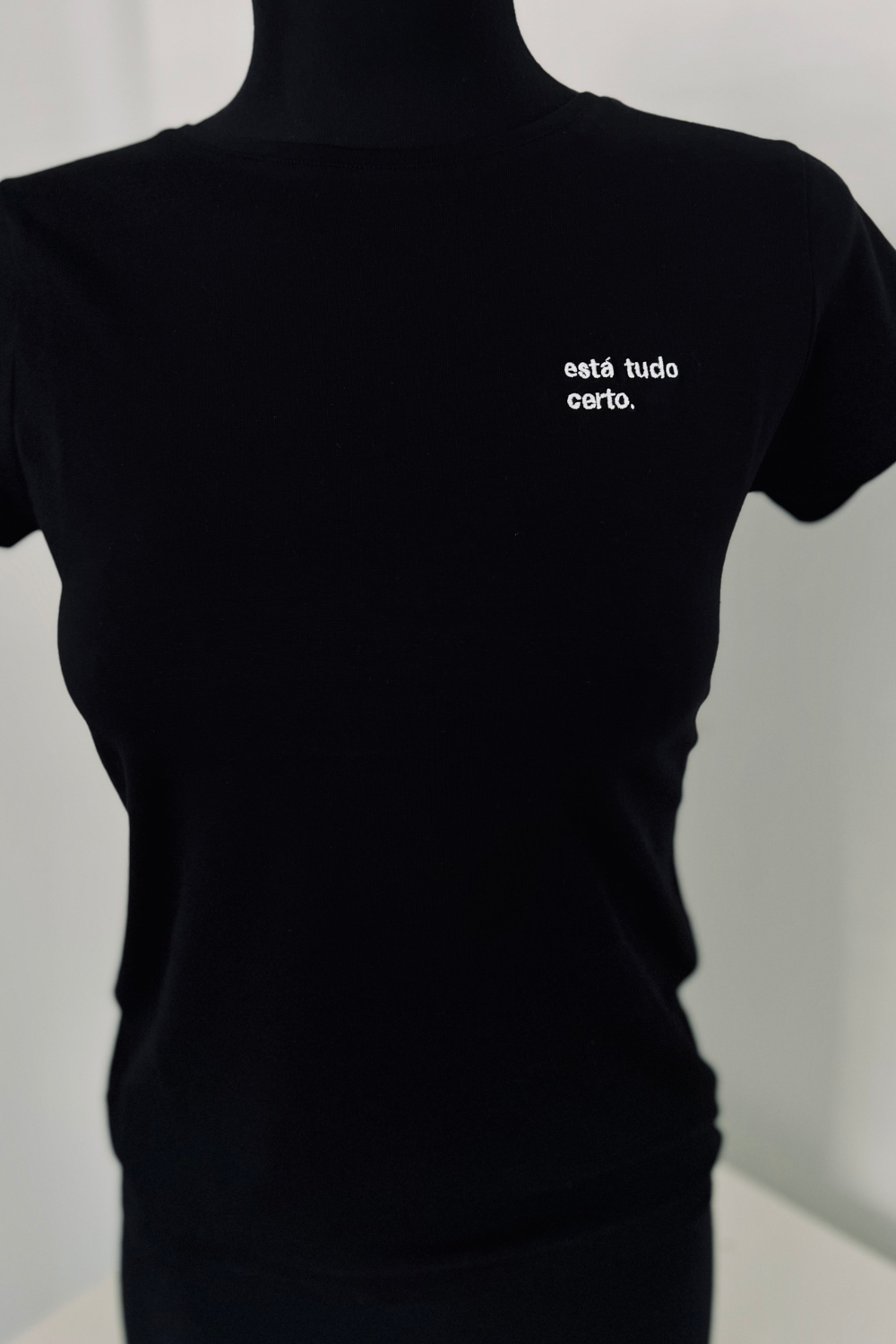 T-shirt Slim - Está tudo Certo